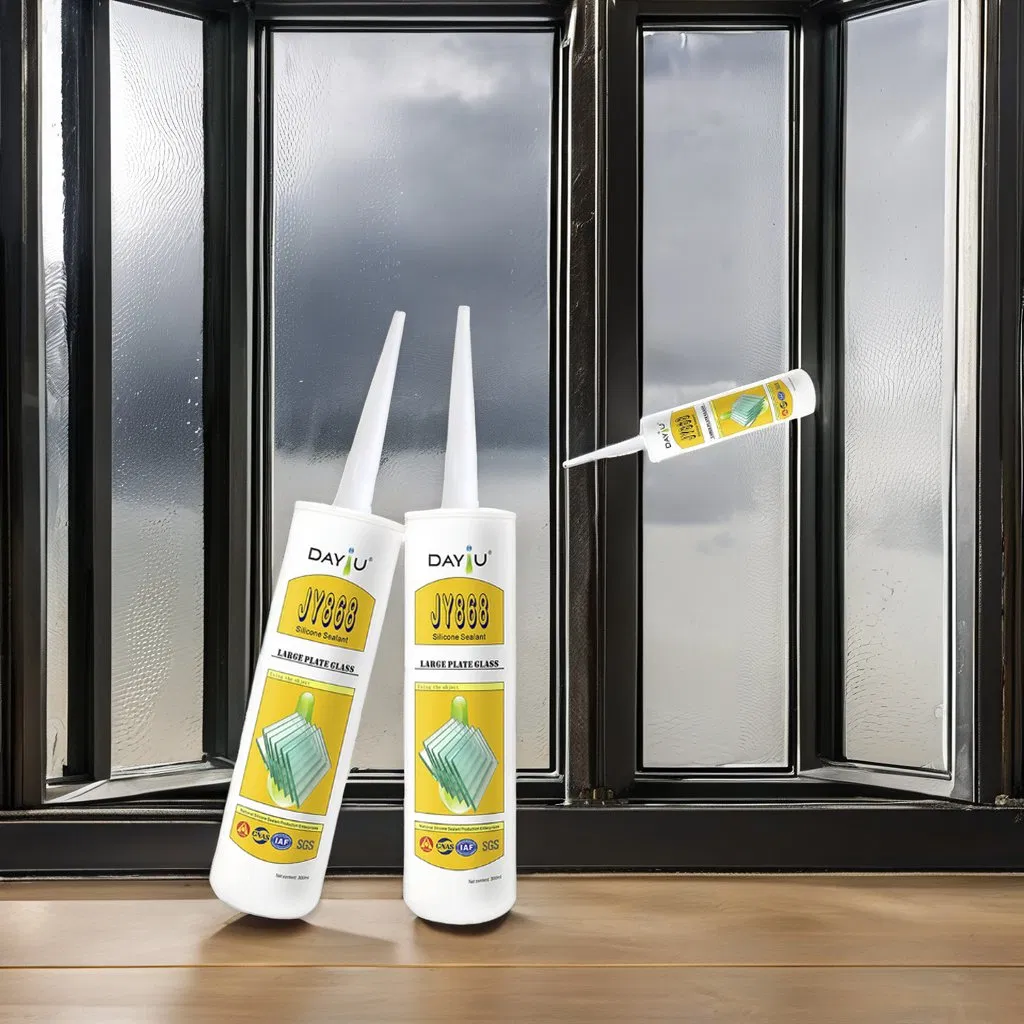 Jy868 Big Glass Silicone Sealant Various Interior Decoration Adhesive