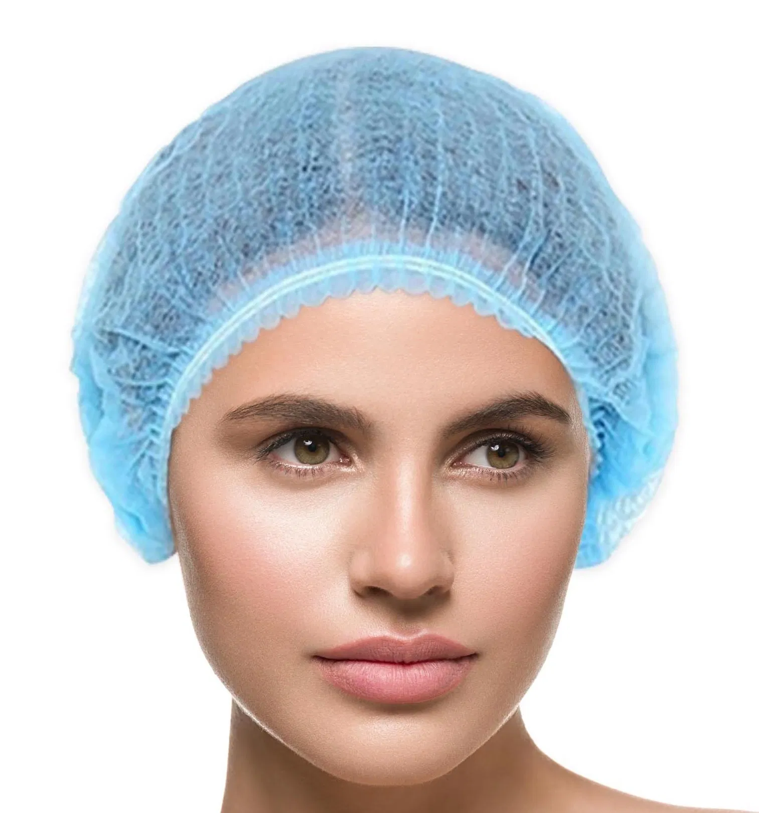 Wholesale Medical Disposable Non-Woven Bouffant Cap Bouffant Caps for Hospital