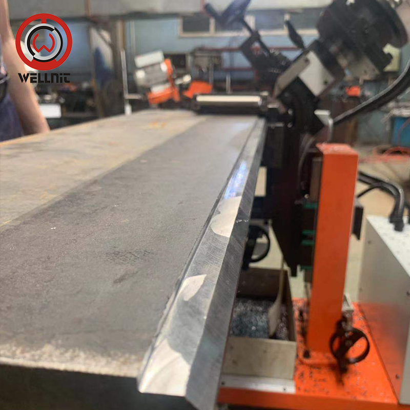 Automatic Feed Chamfer Stationay 0-90 Degree Plate Beveling Machine