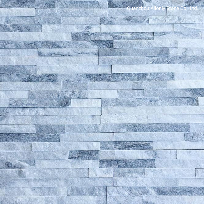 Decorative Cloud Grey Quartzite Wall Cladding Nature Stone Fireplace Wall