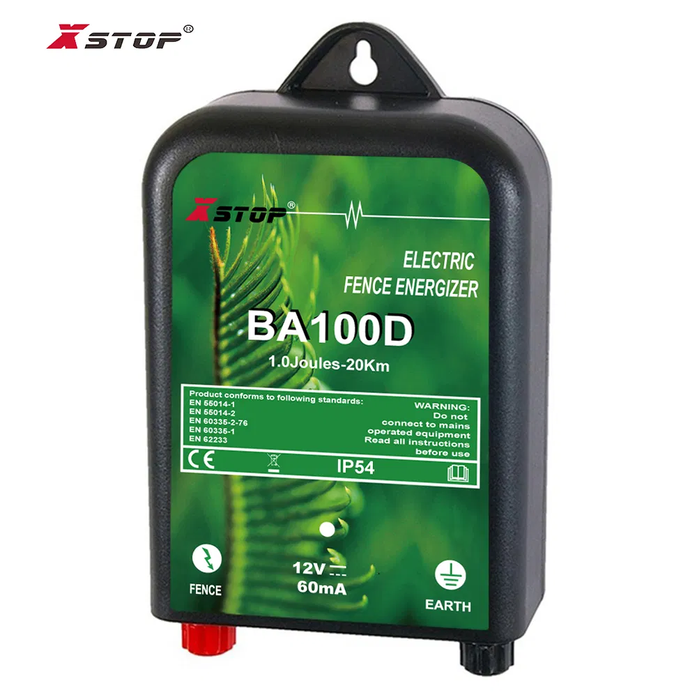 Cattle Livestocks DC Fence Charger Electric Fence Energizer for Farm
