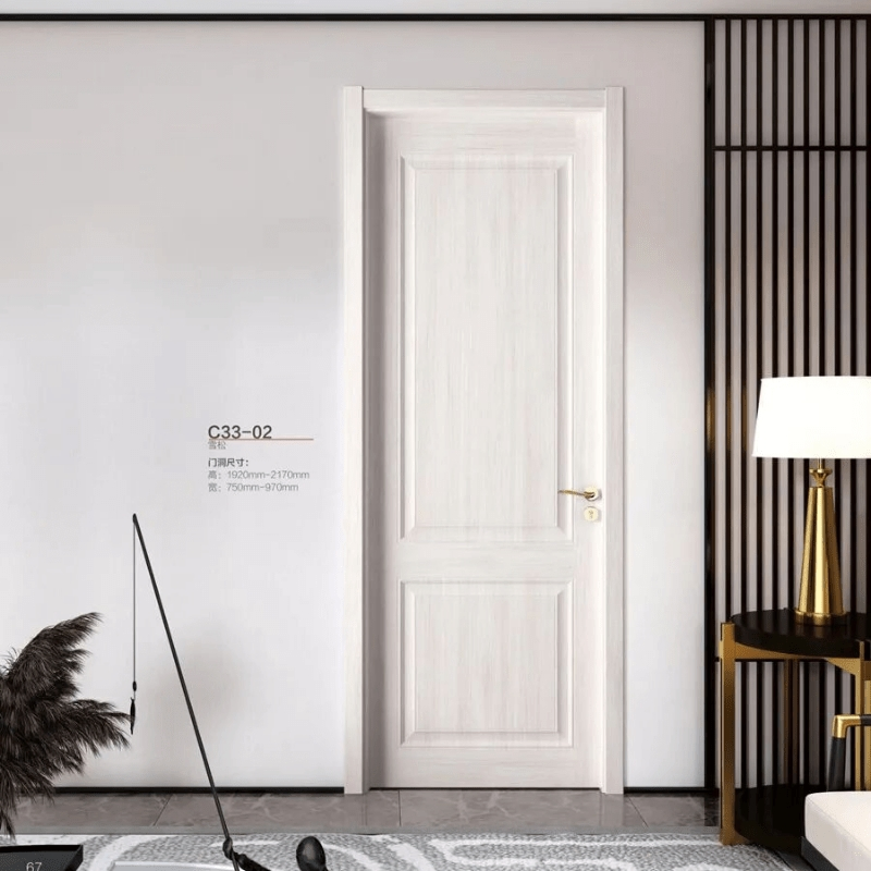 Modern Style Price Is Cheap Majoys Customized Formaldehyde-Free WPC/PVC Door