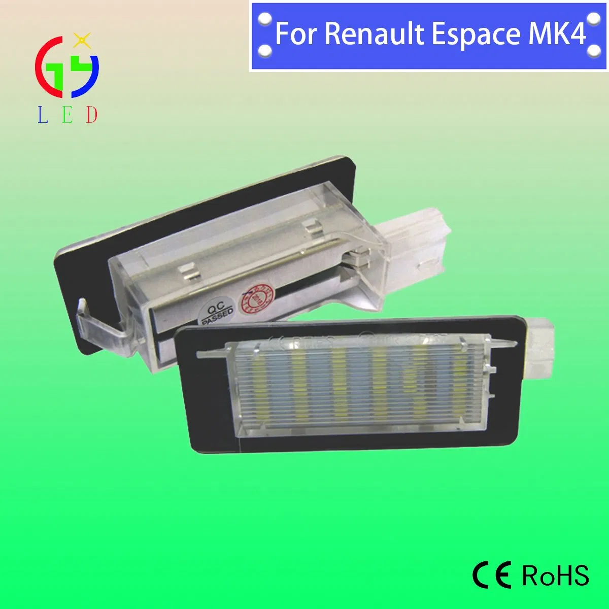 Светодиодный фонарь номерного знака для Peugeot