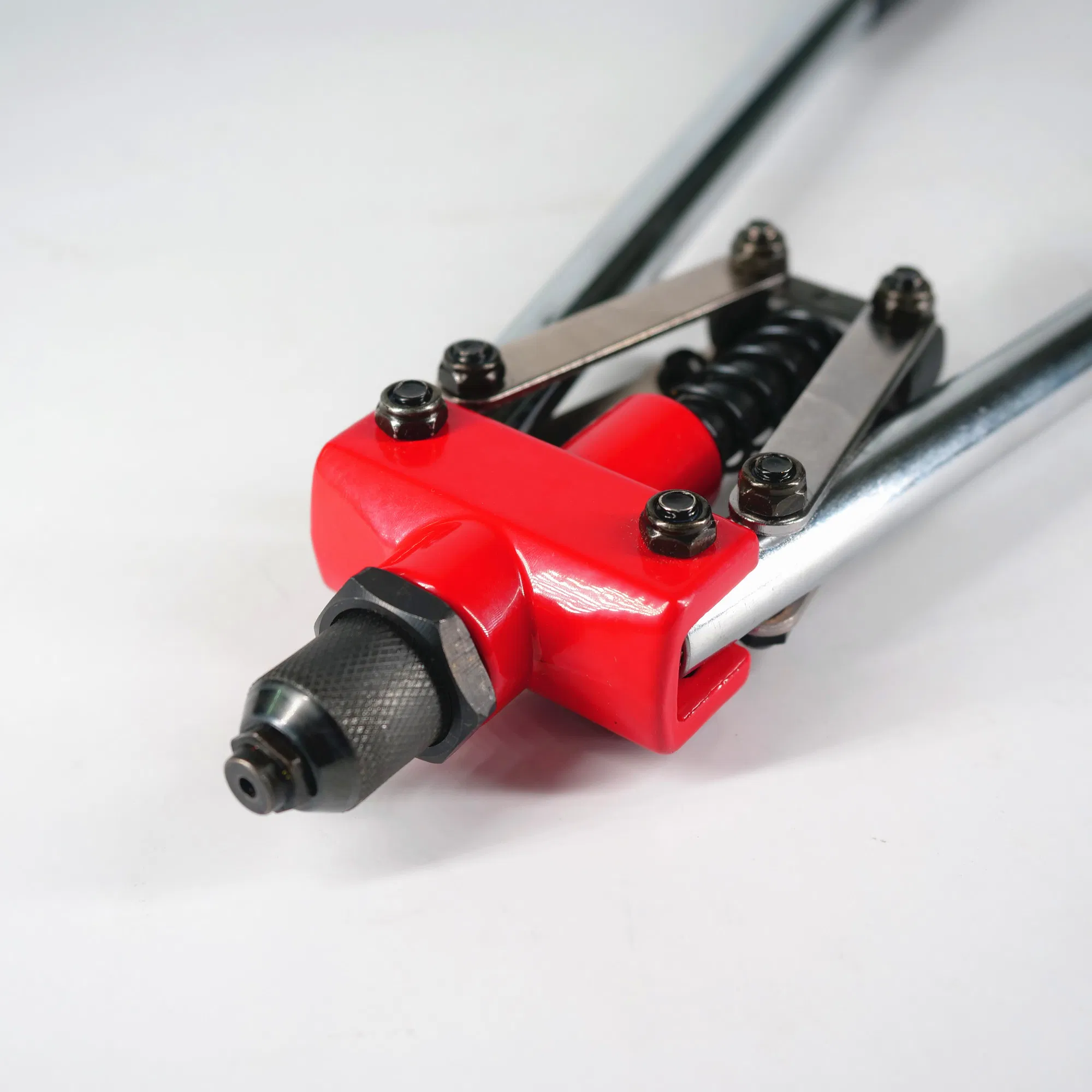 17" Riveting Tools Bimanual Rivet Gun Heavy Duty Long Arm Hand Riveter