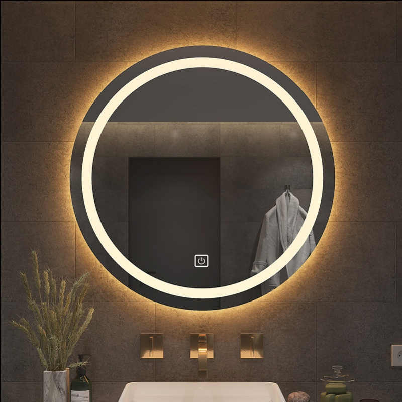 Customized Size and Function LED Light Wall Mount Mirror/Illuminated Mirror/ Touch Screen Bathroom Mirror