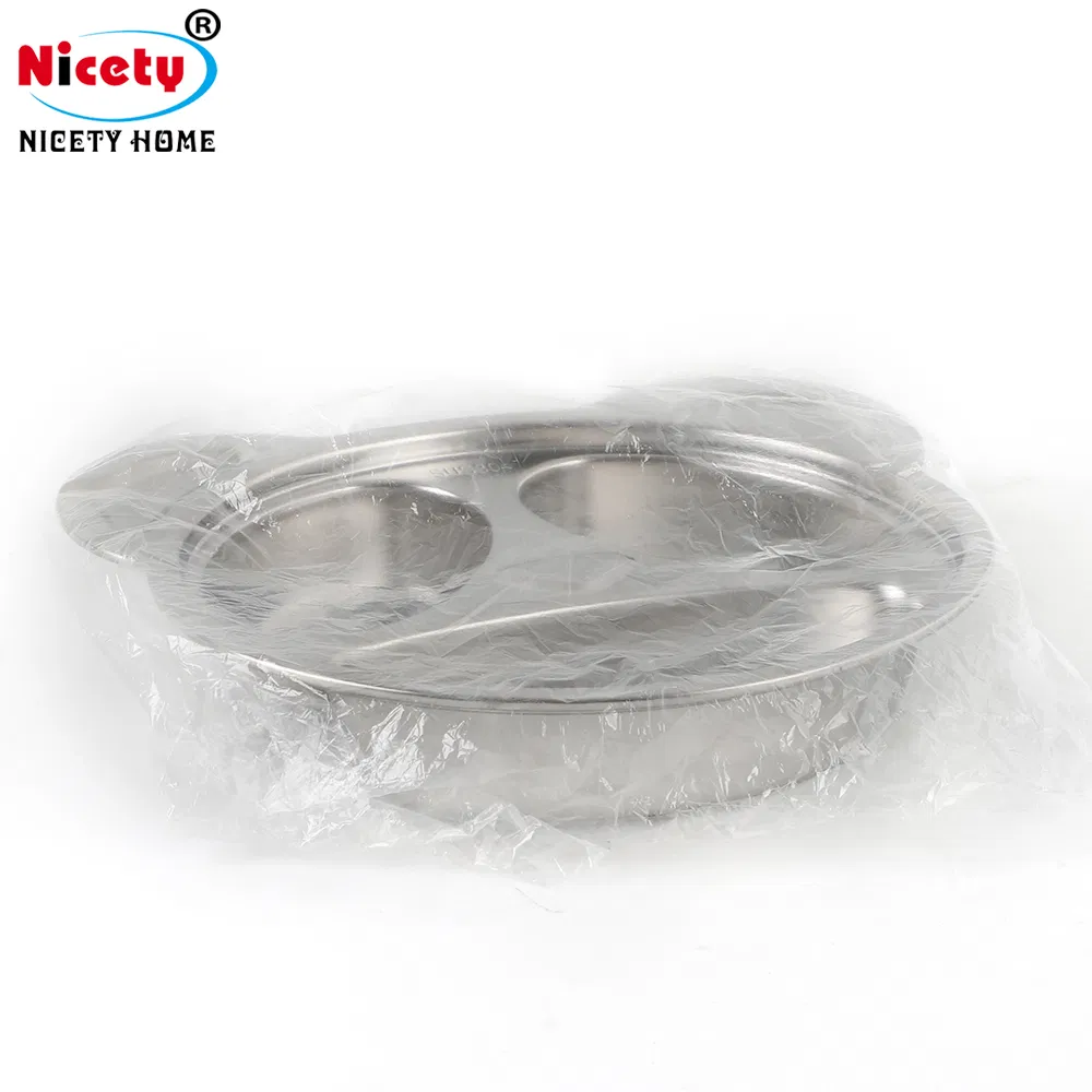 Factory Wholesale Food Grade Stainless Steel 304 Children's Plate Dish Eco-Friendly Features