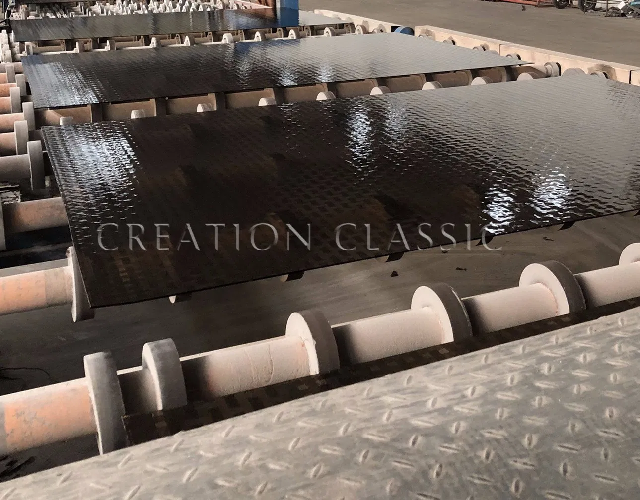 Clear Nashiji Wired Glass Patterned Glass for Decorative