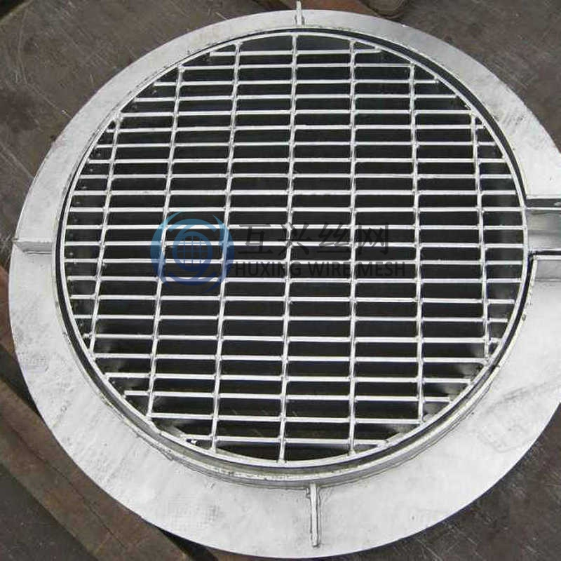 Manufacturing Sale Mild Carbon Steel Grid Structure Anti Slip Drain Grate Sidewalk Trench Cover Grate with Customized Grating Panels for Drainage