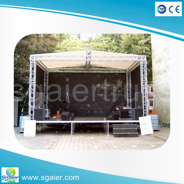 Outdoor Stage Truss System for Lighting and Audio