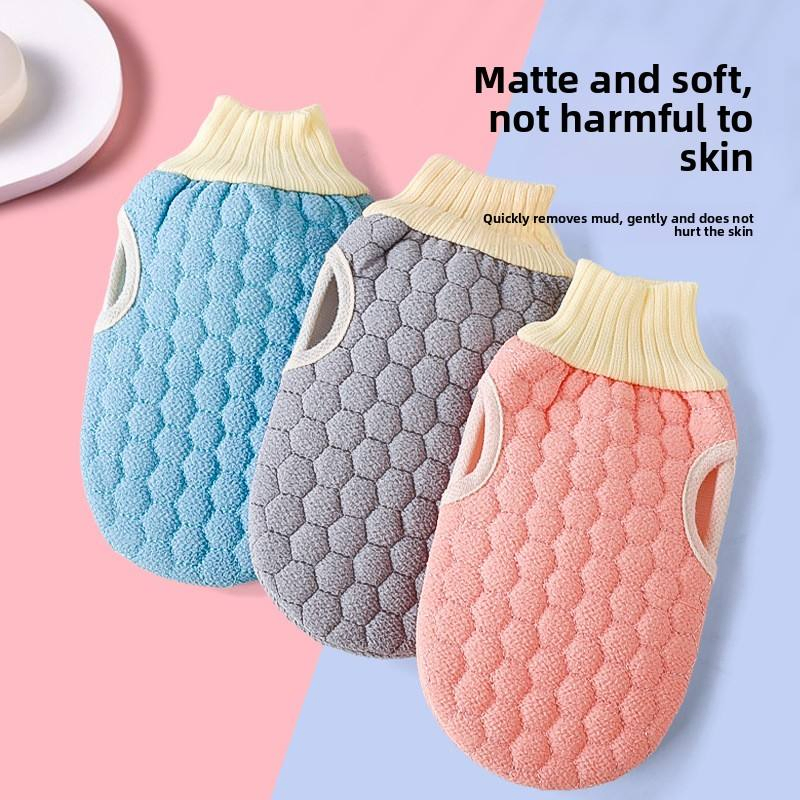 Double-Sided Bath Gloves, Honeycomb Towels, Exfoliating Scrubber, Brushes, Back Body Sponges, Rubbing Bath Gloves