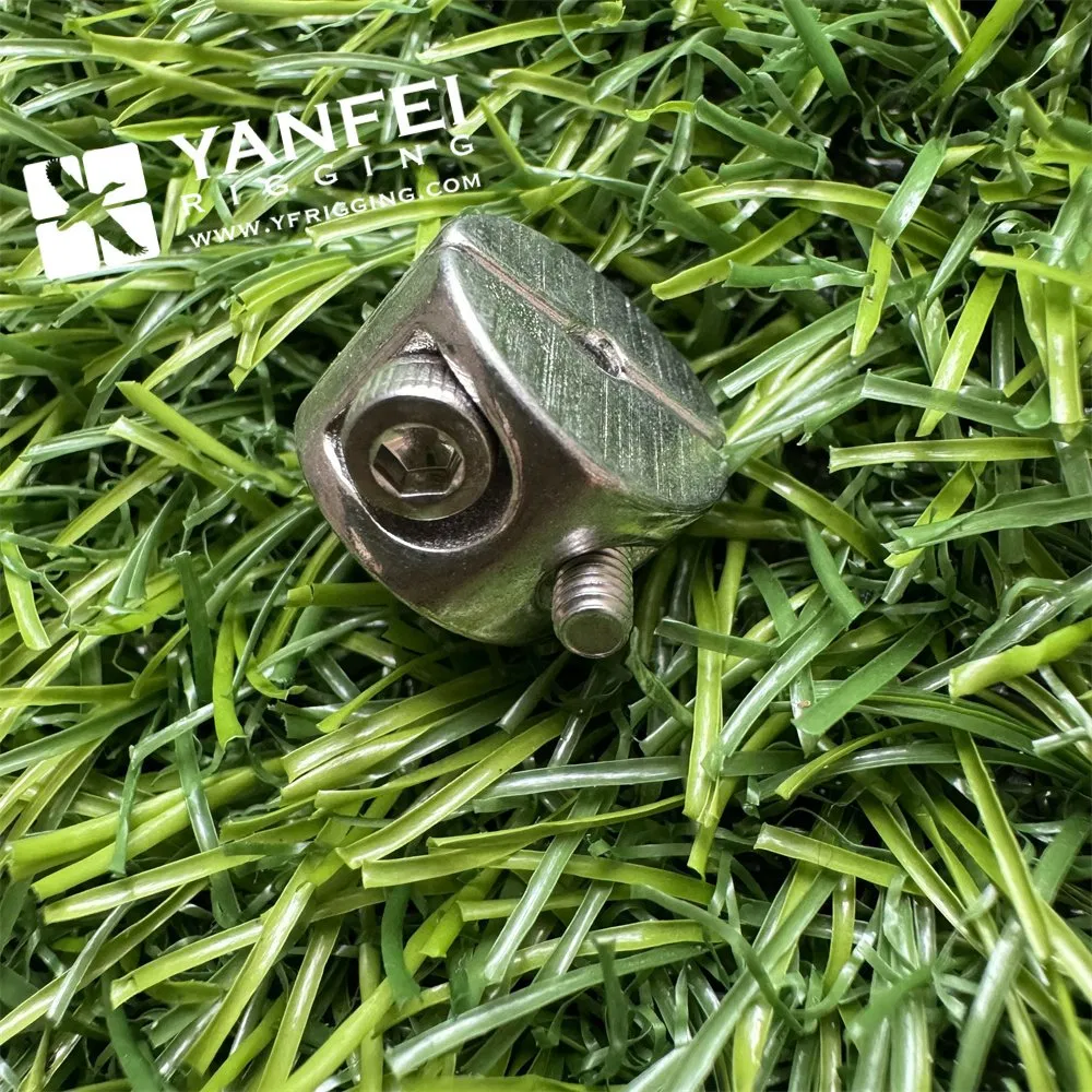 SS316 Wire Rope Stopper with 2 Clamping Ring