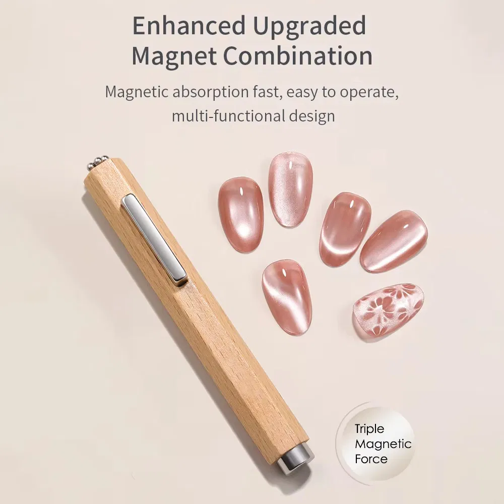 Multi-Functional Magnetic Stick Nails Art Tool 3 in 1 Double Head Magnet Easy Cat Eye Nail Tools