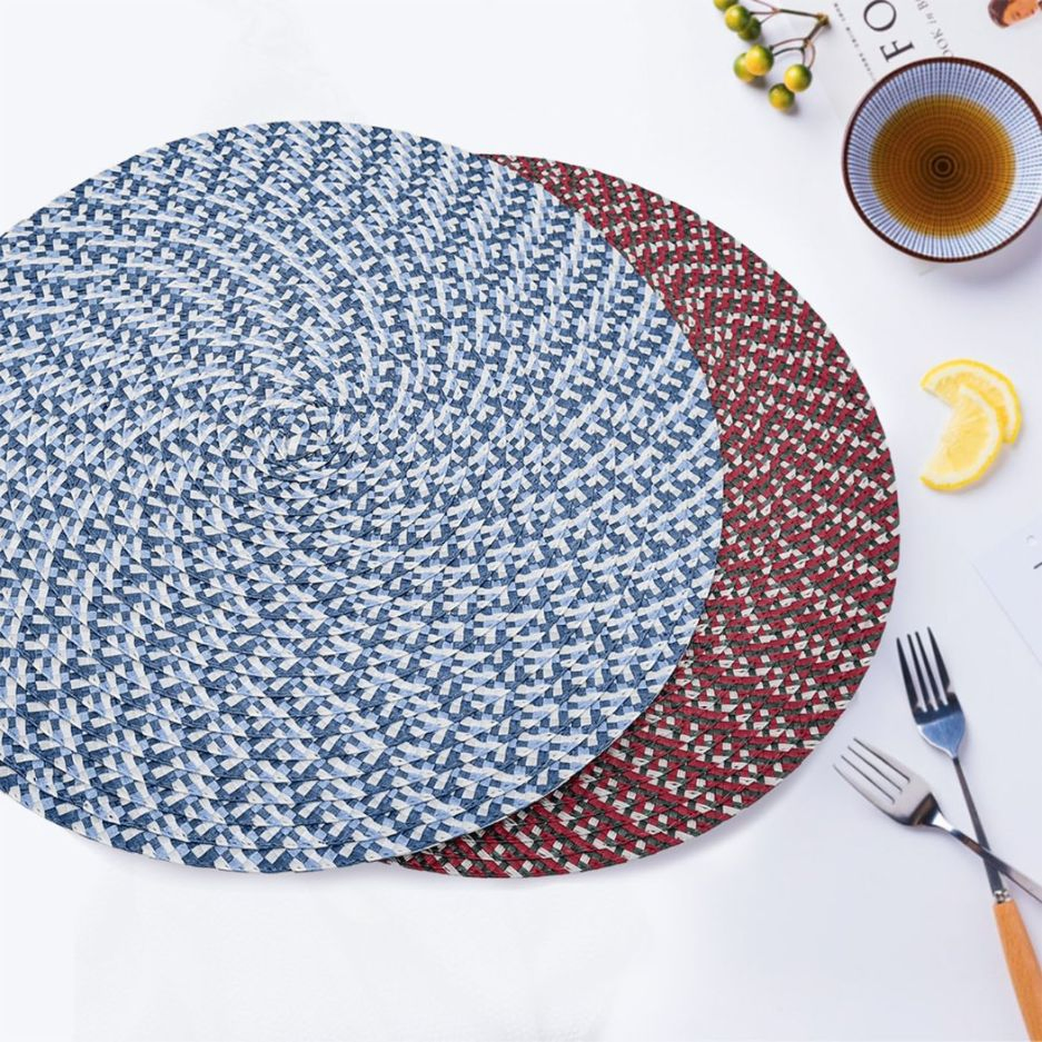 Repeated Washable Table Mat Not Easy to Fade Long Service Placemat
