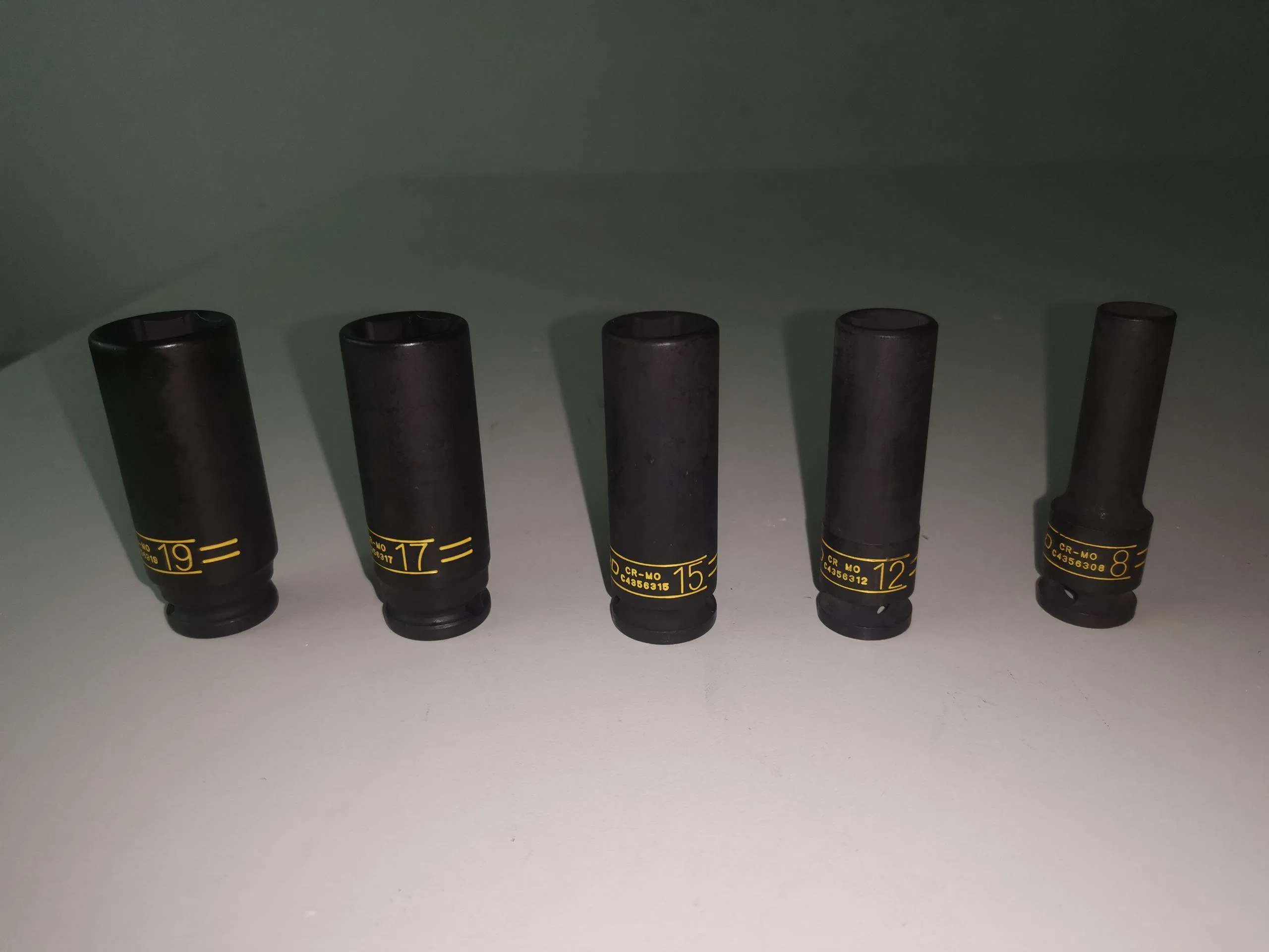 DIY Pneumatic Wrench Fitting Part 3/86-22mm Inner Hex Sleeve Socket 8-19mm Long Deep Twist Socket with OEM Customization