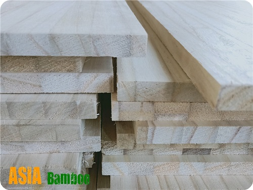 Edge Glued Inger Jointed Paulownia Board for Coffin Makers