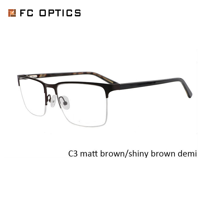 Quick Shipment Metal Eye Wear Glasses Optical Frames for Men