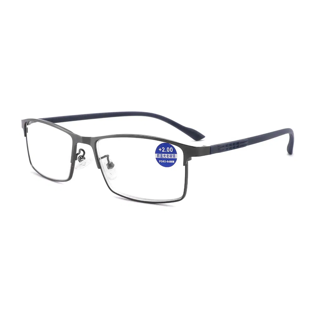 Gd Hot Sale Metal Reading Glasses Anti Blue Light Reading Glasses Prescription Reading Glasses Online Eyewear Hinge Frame