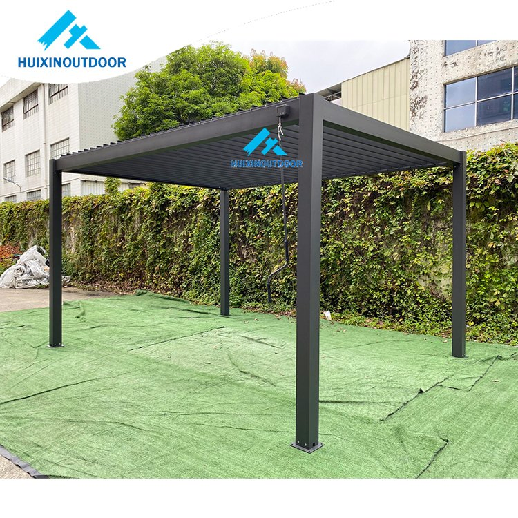 Spare Parts Metal Roof Arches Low Cost Solar Panel Gazebo