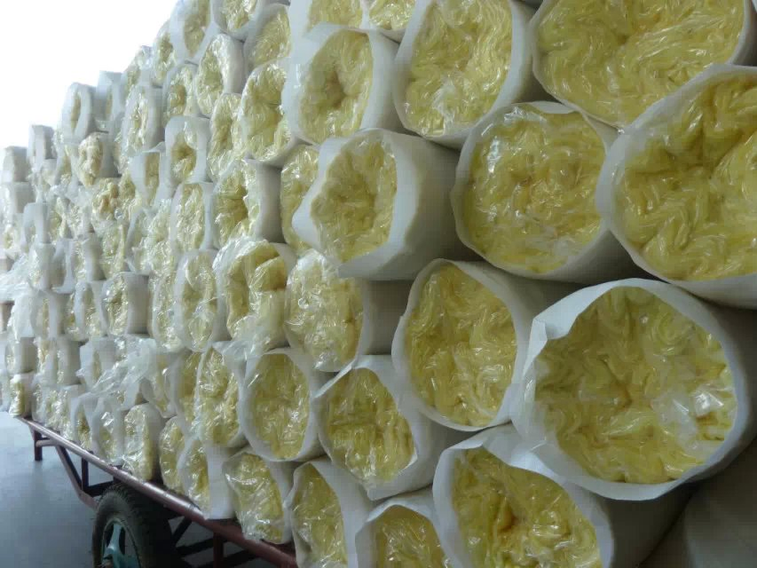 Yellow Color Good Quality Fiberglass Glass Wool Heat Insulation Board Sinosky