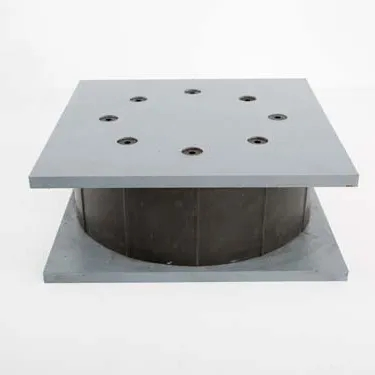 Quality High Damping Bridge Rubber Bearing Lead Core Rubber Bearing Seismic Isolation Bridge Rubber Bearing