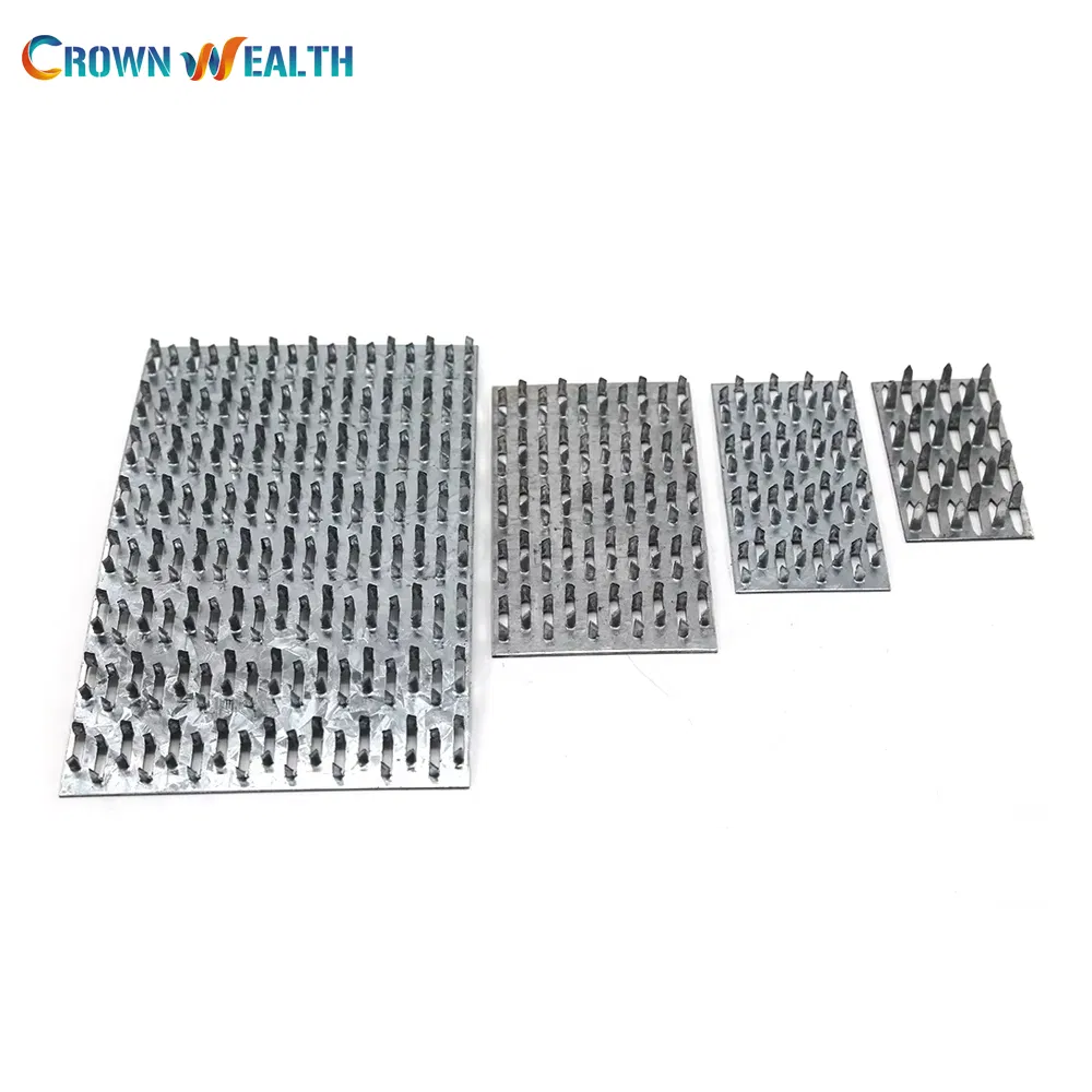 Wood Construct Connection Punching Galvanized Steel Gang Nail Truss Plate