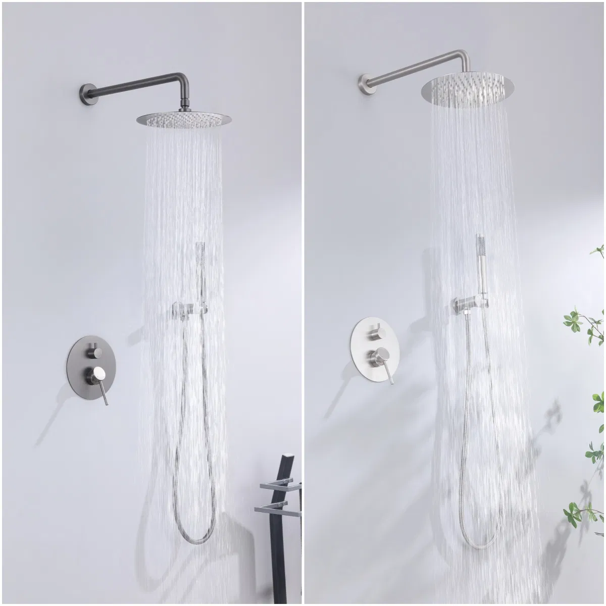 Durable ABS Plus Stainless Steel Combo High Flow Efficient Filtration Shower Head