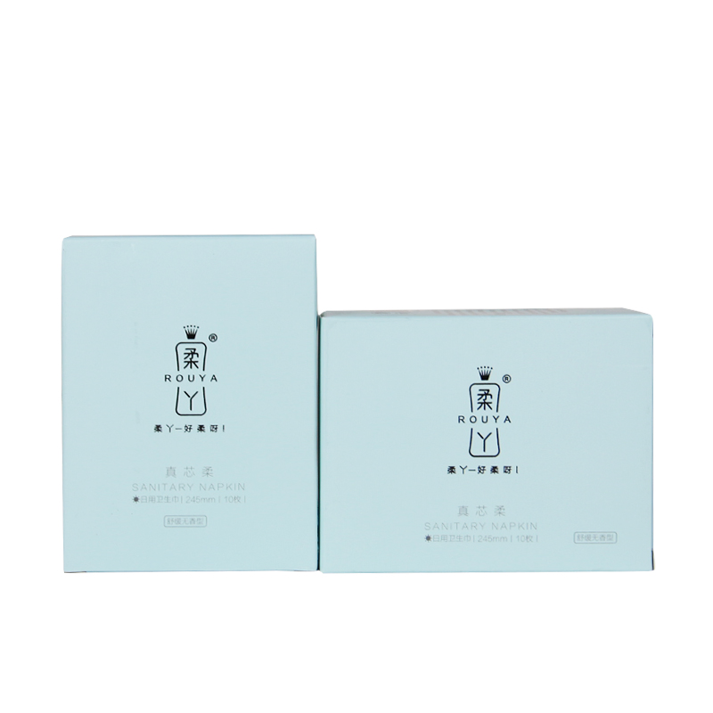 Breathable and Practical Non Irritating Sanitary Napkin Pad with Wing