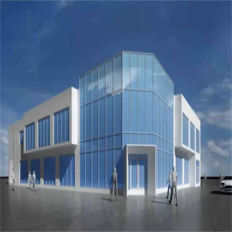 Prefabricated Steel Structure Costa Rica Shopping Mall with Economical Design