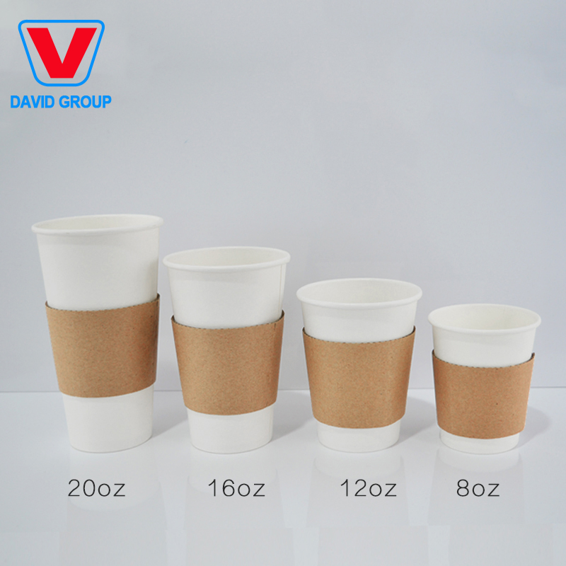 Hot-Selling Double-Layer Paper Cups Can Be Customized with Logo
