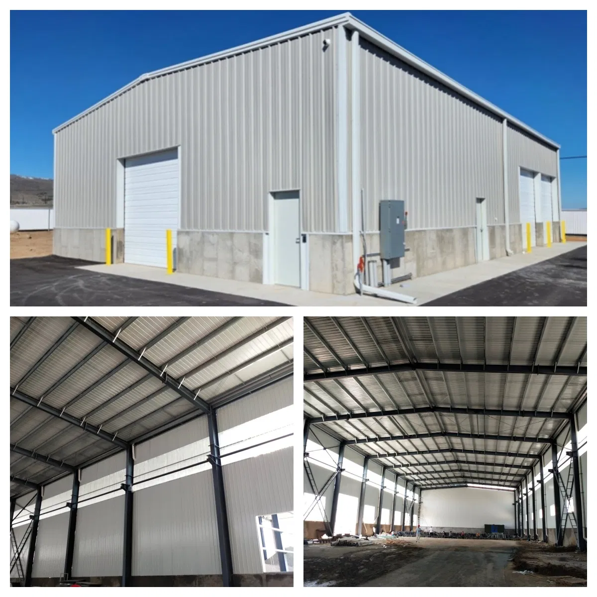 Durable Steel-Based Industrial Scaffolding Solutions\Accessible Steel Healthcare Facilities\Large Span Capabilities and Design Adaptability