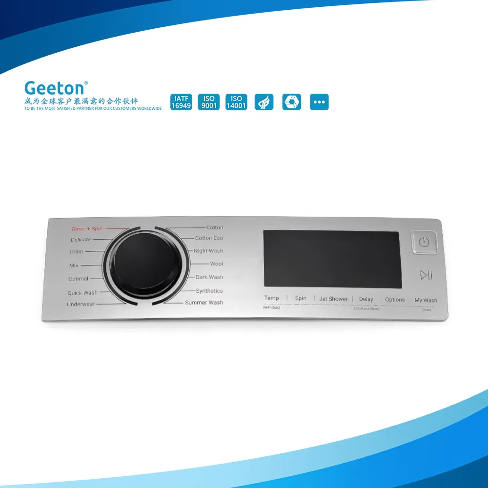 Custom Functional Washing Machine Panel