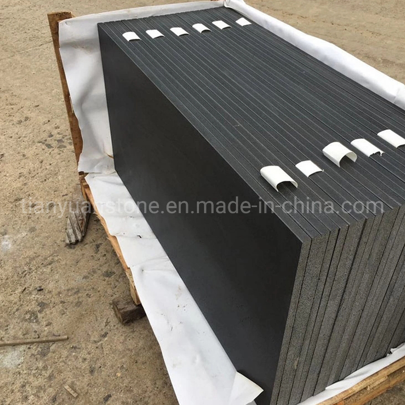 Natural Honed Grey Stone Basalt for Pavers/Wall/Floor Tile