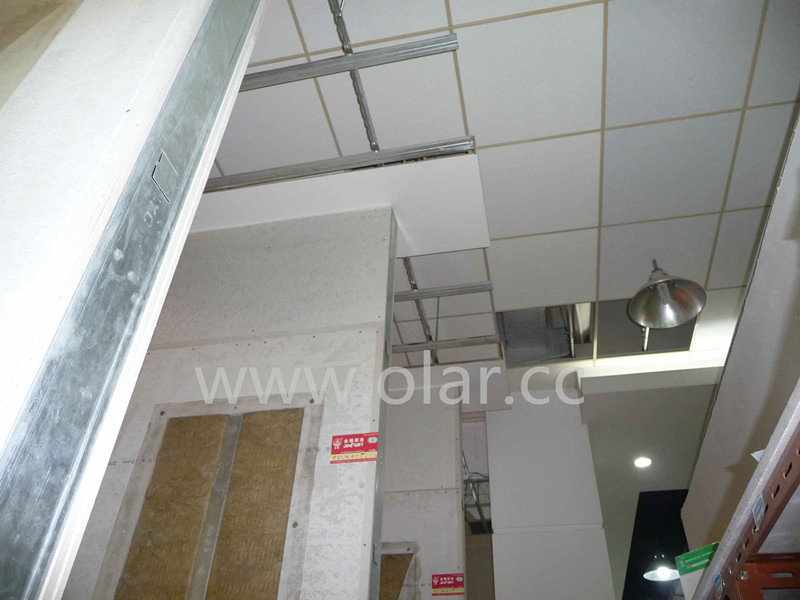 Fiber Cement Board CE Approved PVC Fiber Cement Ceiling Tiles