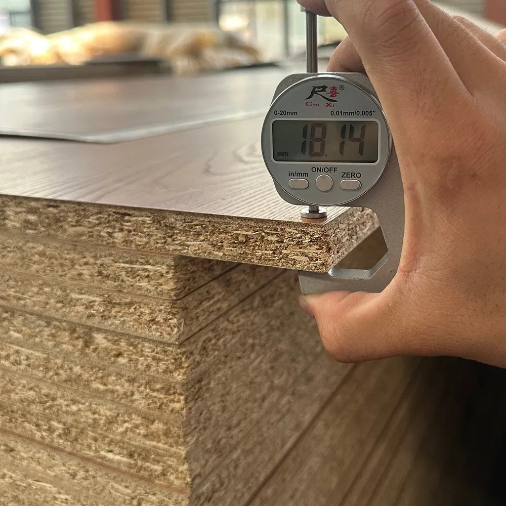 Melamine Chipboard Particle Board Laminated Sheet 18mm Particle Board