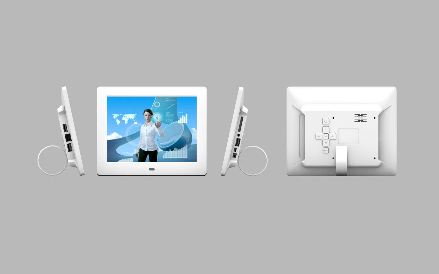 8 Inch Montion Sensor Digital Photo Frame