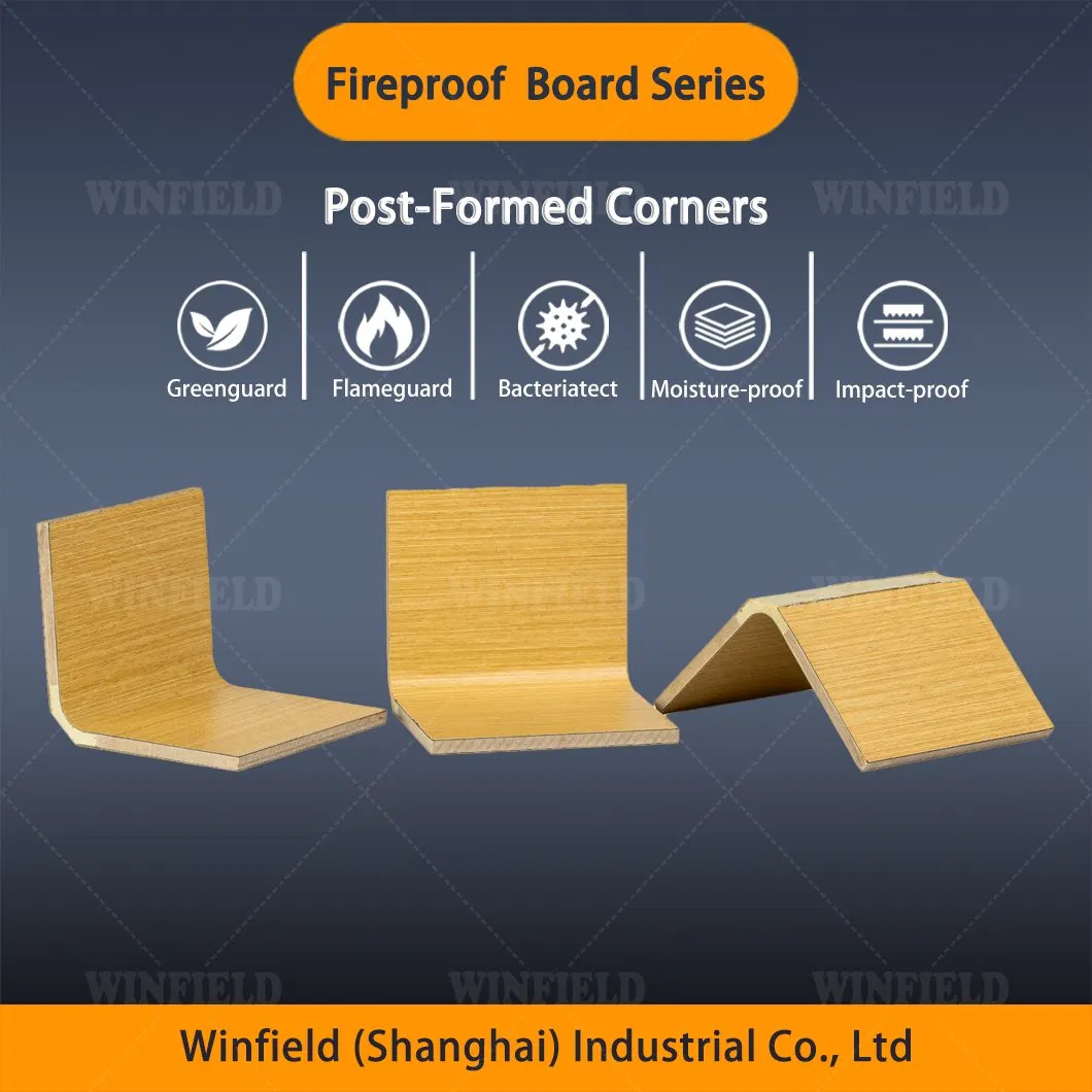 Wall Corner HPL Laminate Wall Cladding Trim Interior Wall Panel for Prefabricated House