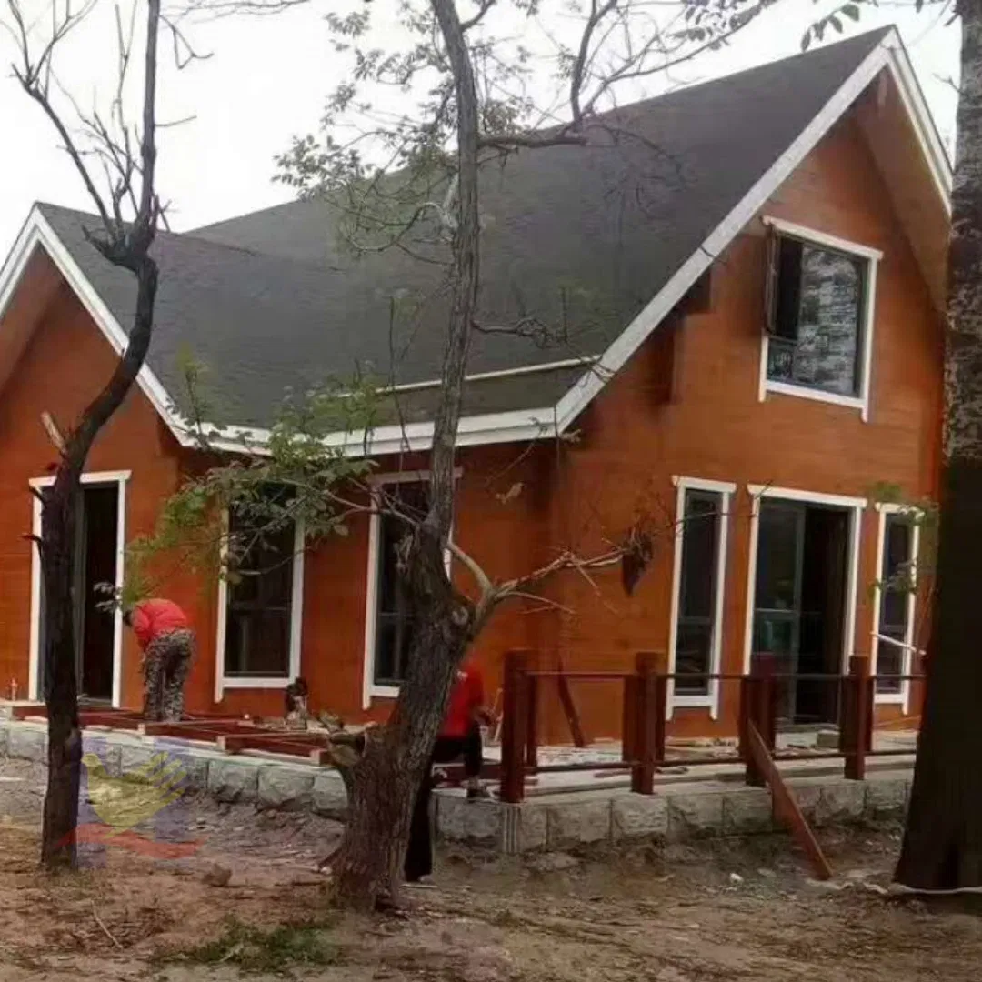 Rooftop Solar Integrated Light Steel Ecological Villa