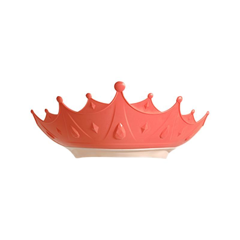 Adjustable Crown Baby Kids Bath Shower Shampoo Cap From Getting Into Eyes and Ear