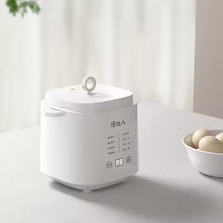 Smart Electric Egg Cooker with Stainless Steel Liner for Perfect Cooking