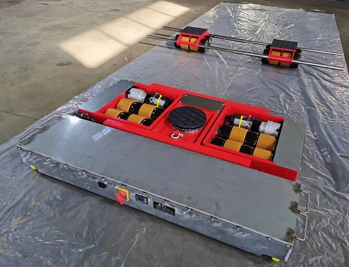 Battery-Operated Motorized Roller Dollies Electrically Driven Machine Skatesbattery-Operated for Industrial Equipment Equipped with Strong and Durable Wheels