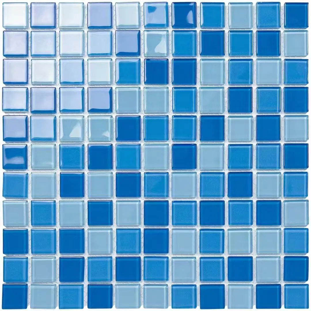 Crystal Mosaico Vitreo Glass Mosaic Vetricolor Piscina Veneciano