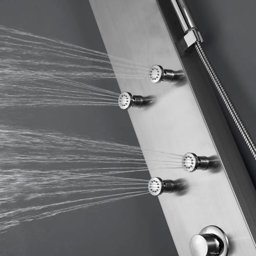 Bathroom Hydro Massage Functional Home Use High Quality Indoor Wall Mounted Shower Panel