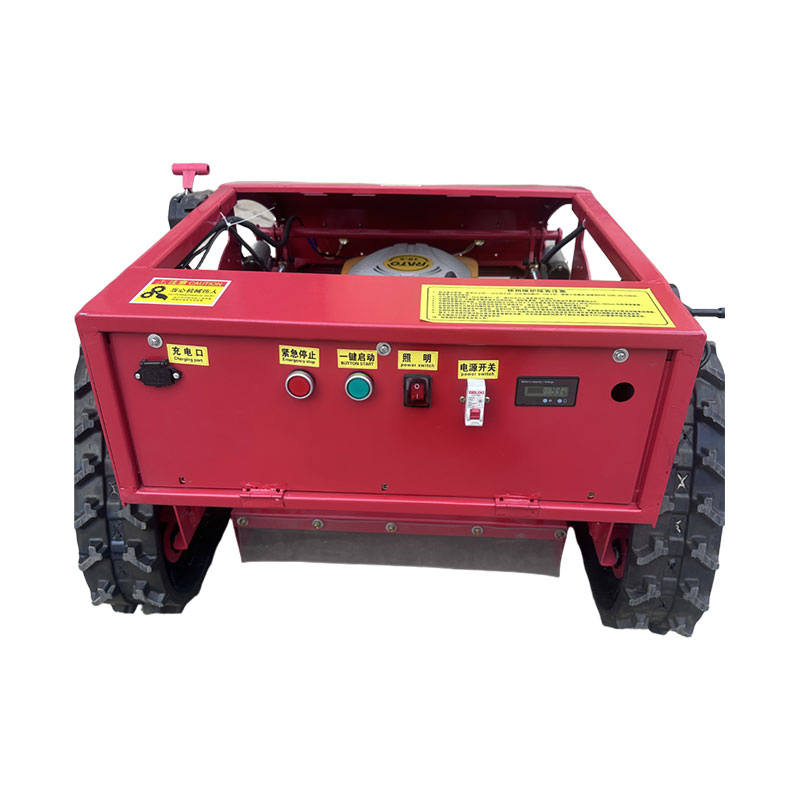 Гусеничный газонокосилка с дистанционным управлением