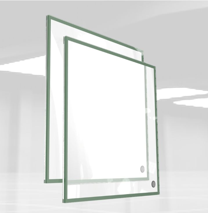 Heat Sound Insulation Resistance Frosting Energy Saving Vacuum Insulating Glass for Window Door Shower Curtain Wall Building