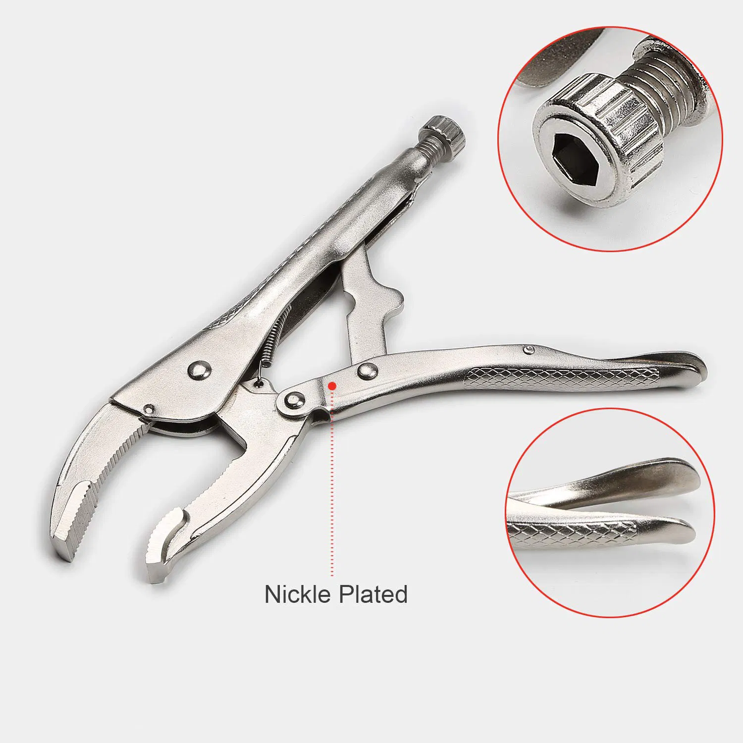 3 Piece Locking Pliers Set Hand Tool Pliers