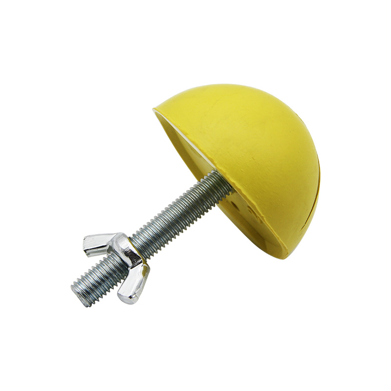 Precast Concrete Lifting Black Rubber Recess Former with Steel Screw