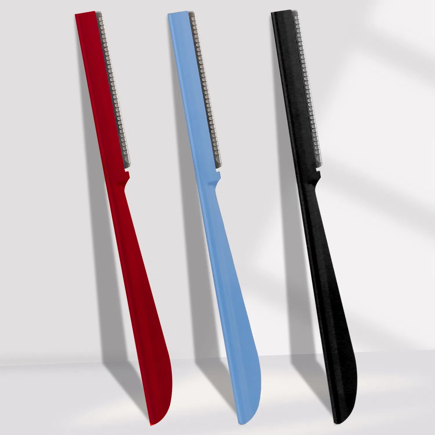 Metal Eyebrow Razor Single Stainless Blade Face Clean
