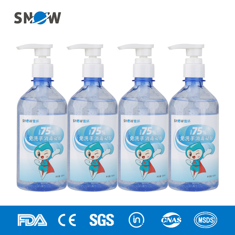16oz Antibacterial Alcohol Hand Sanitizer Gel with Pump