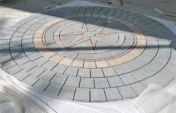 Grey/Black/Red/Yellow Granite Cube Stone Pattern Exterior Pavers for Landscaping/Garden/Outdoor/Walkway Paving Tile