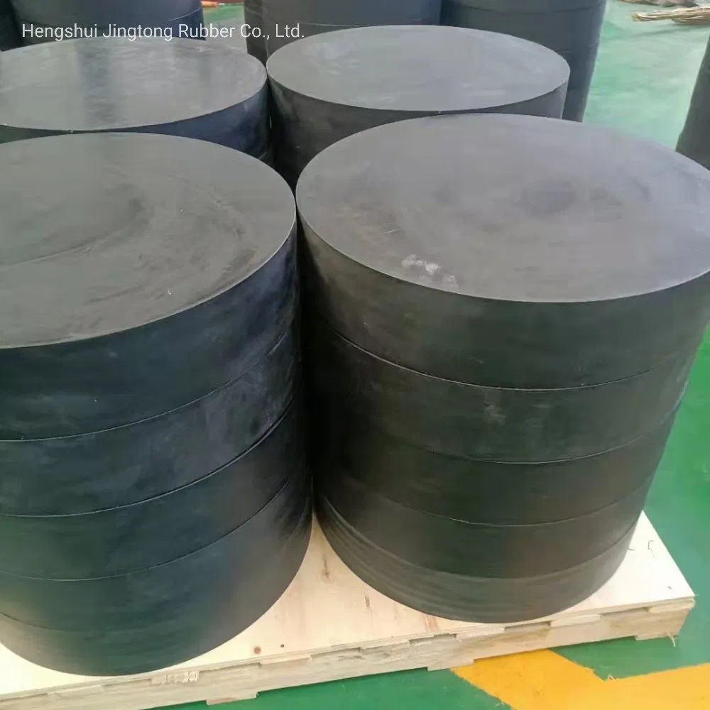 Seismic Isolation Elastomeric Bearing Rubber Blocks Nature Rubber Laminated Bridge Bearing Pad